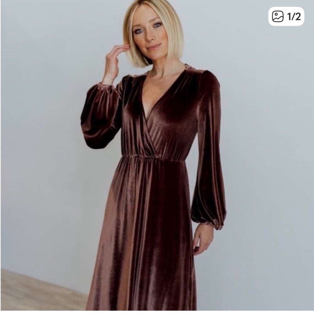 NWT Elegant Velvet Dress